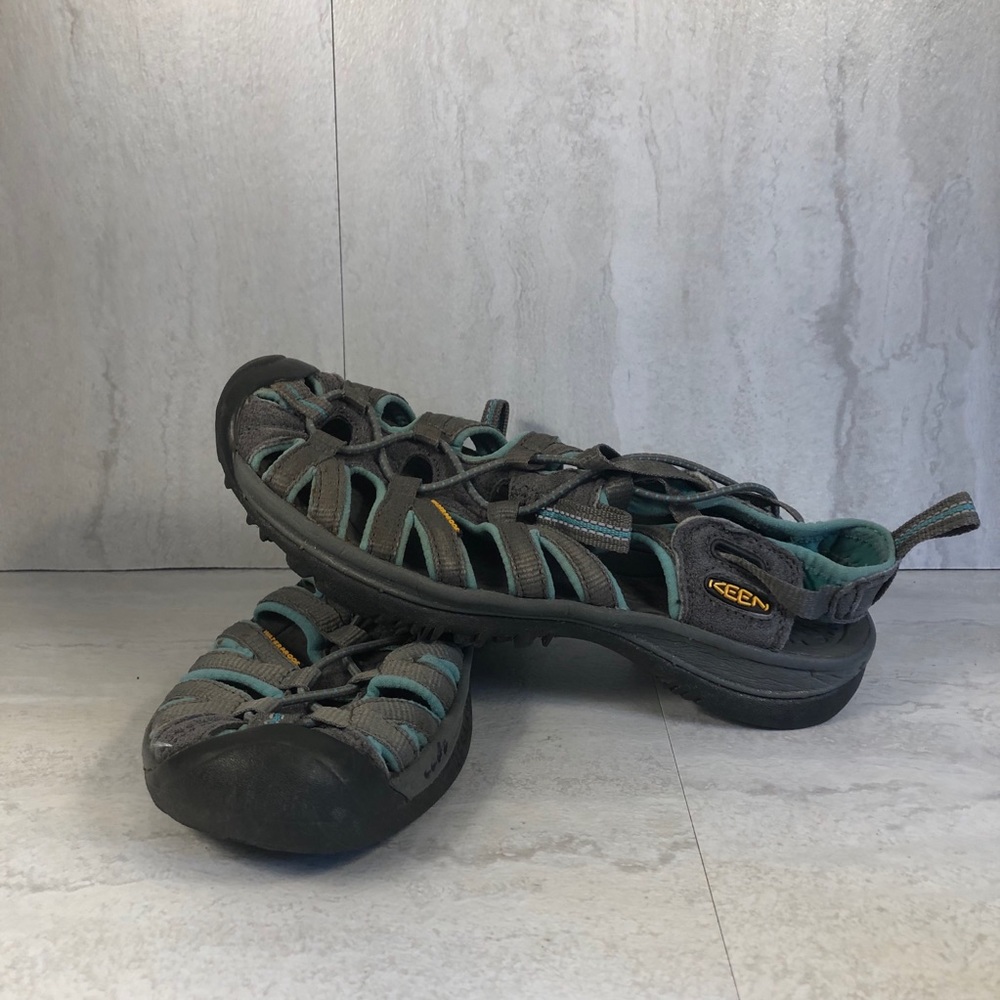 Keen Gray & Teal Waterproof Sandals Women’s Size 6